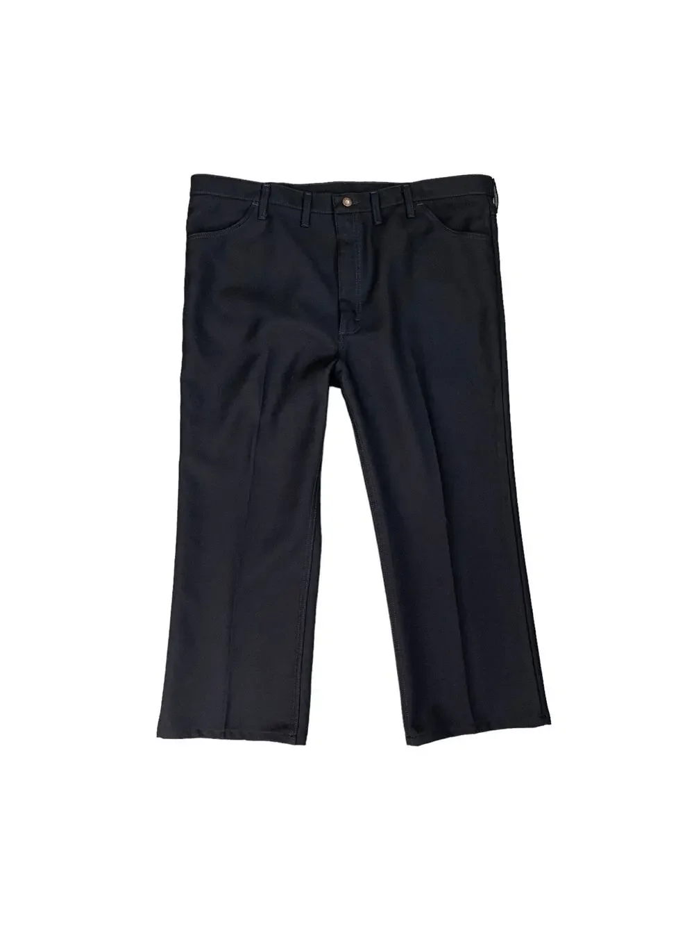Vintage Wrangler Pants Mens‎ 44 Indigo Wrancher Straight High Rise Dress Western
